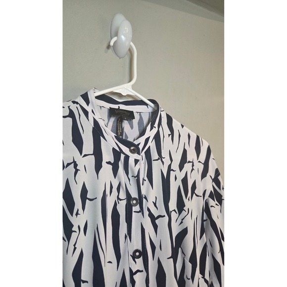 Laundry By Shelli Segal Dresses & Skirts - Laundry Shelli Segal Abstract Print Button Front Belted Shirt Dress Womens 2